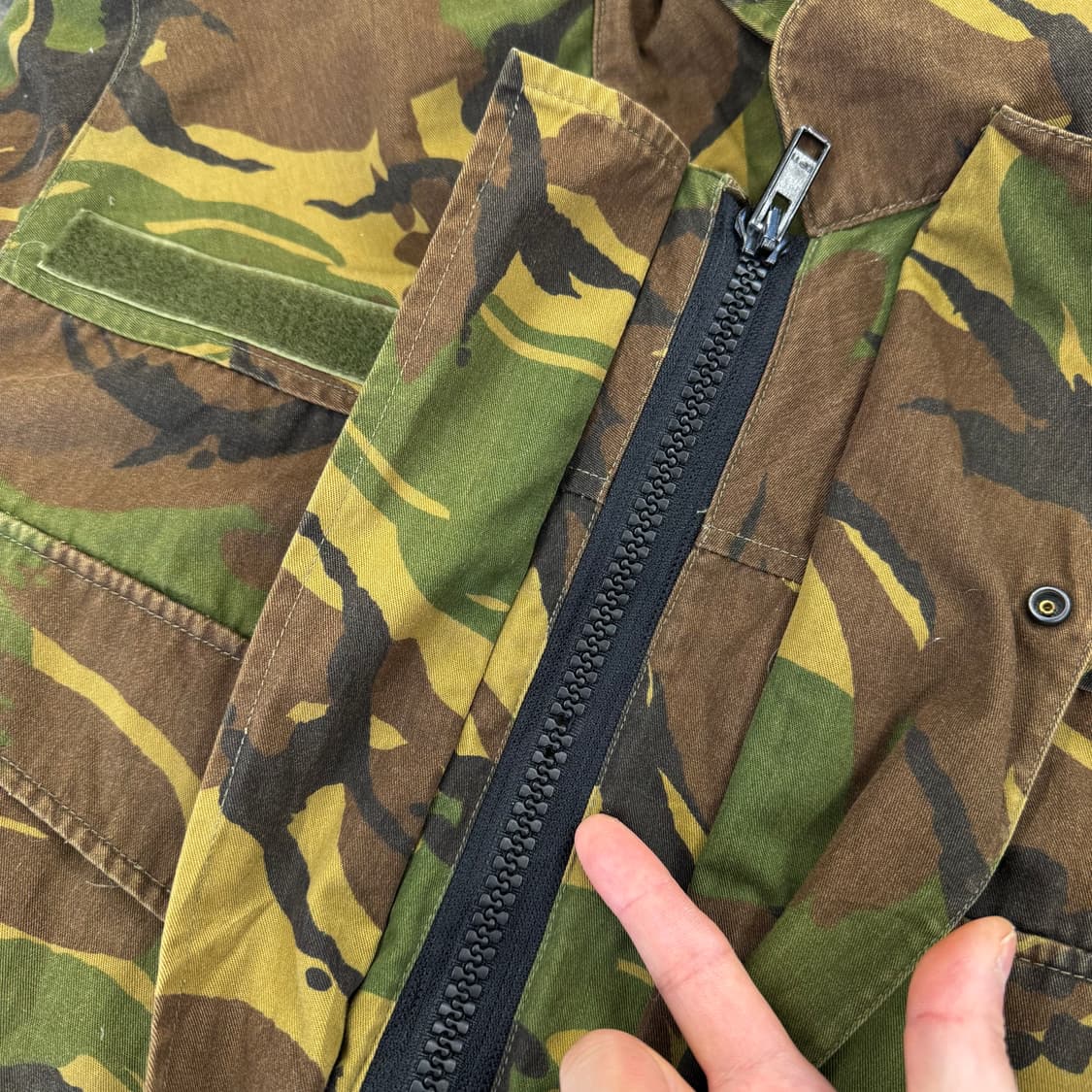 90s 빈티지 네덜란드군 M90 우드랜드 필드 자켓 (L)  상품이미지5