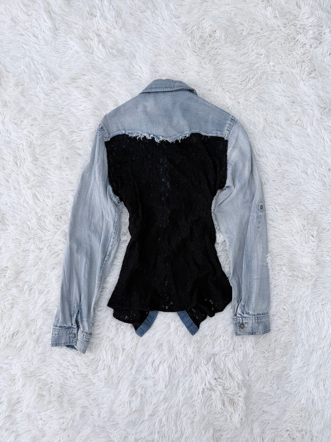 데님블라우스 상품이미지2