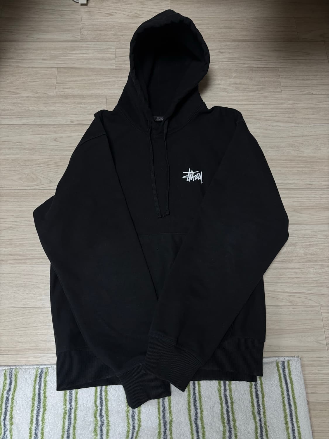 [정품] 스투시 베이직 후드티 L 상품이미지1