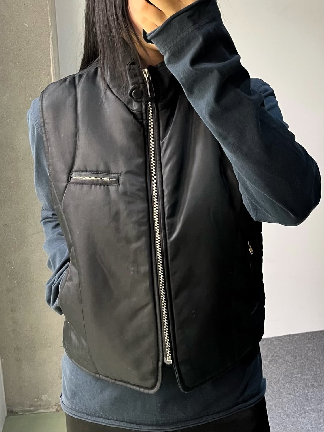 톰보이 나일론 퀼티드 베스트 상품이미지2