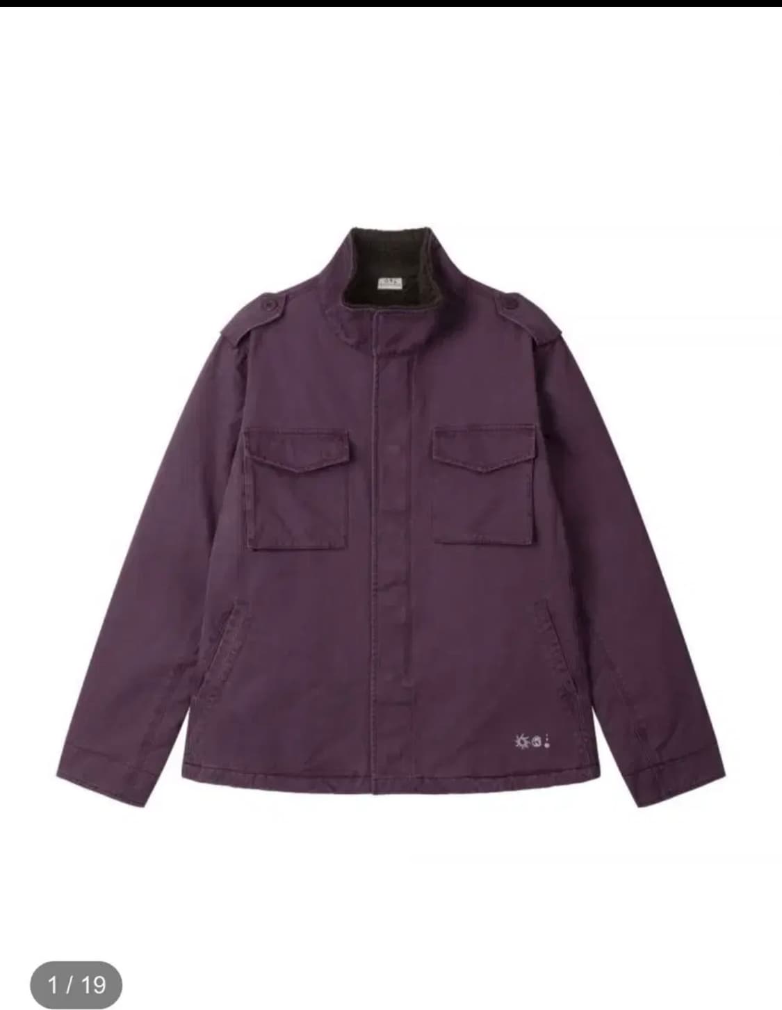 어스지구 필드자켓 퍼플 상품이미지1