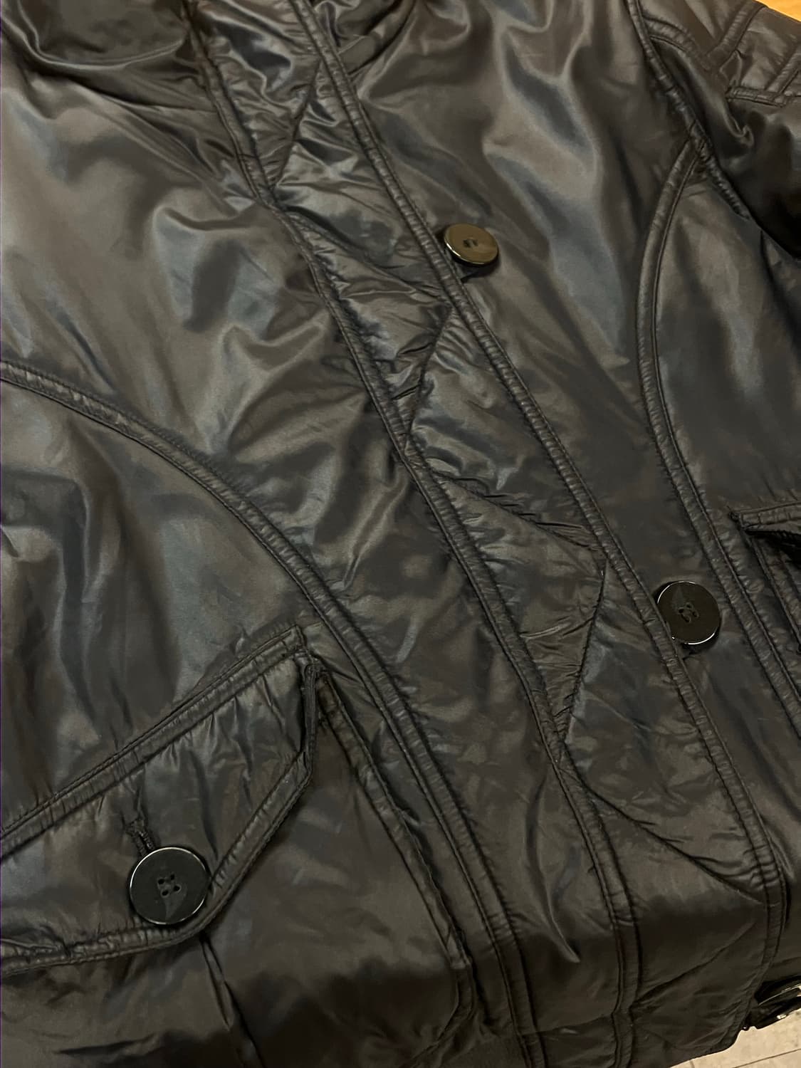 아디다스 패딩 자켓 블랙 100   #csz3101  상품이미지4