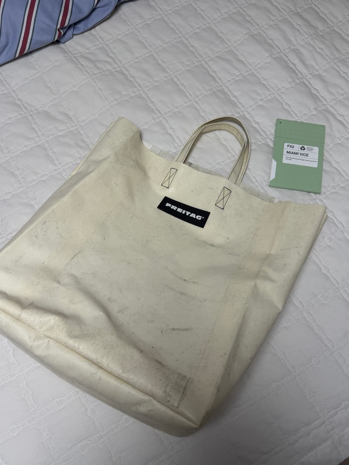 프라이탁 마이애미 바이스 화이트 새제품 판매 상품이미지1