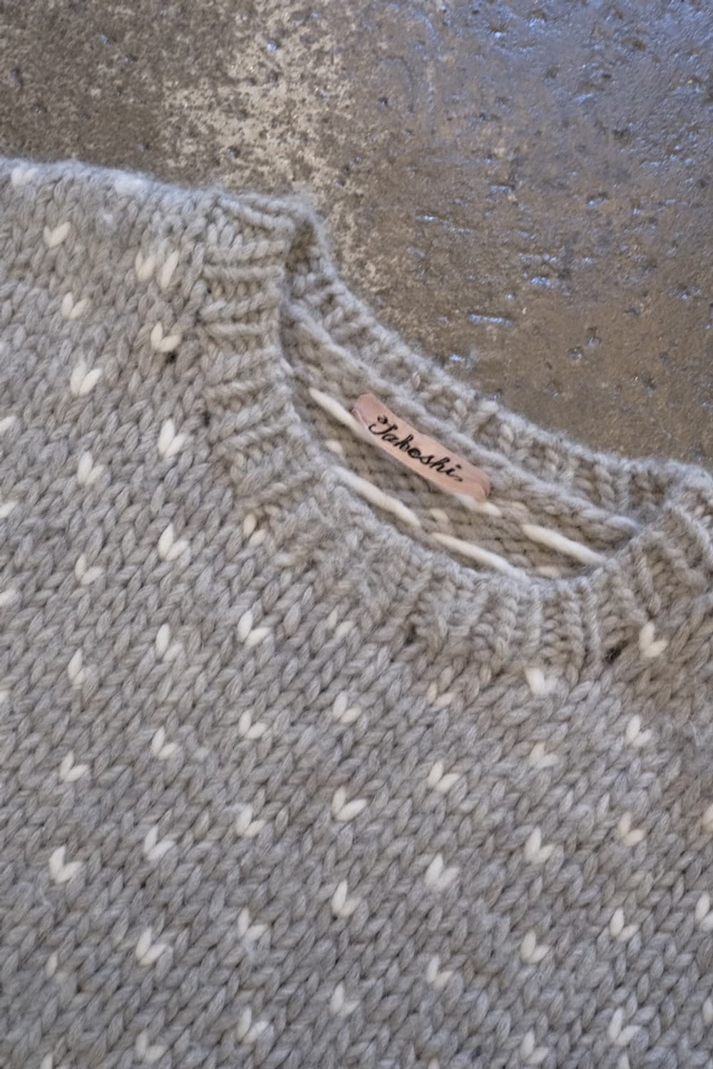 [JPN] 빈티지 오버핏 헤비울 니트 상품이미지6