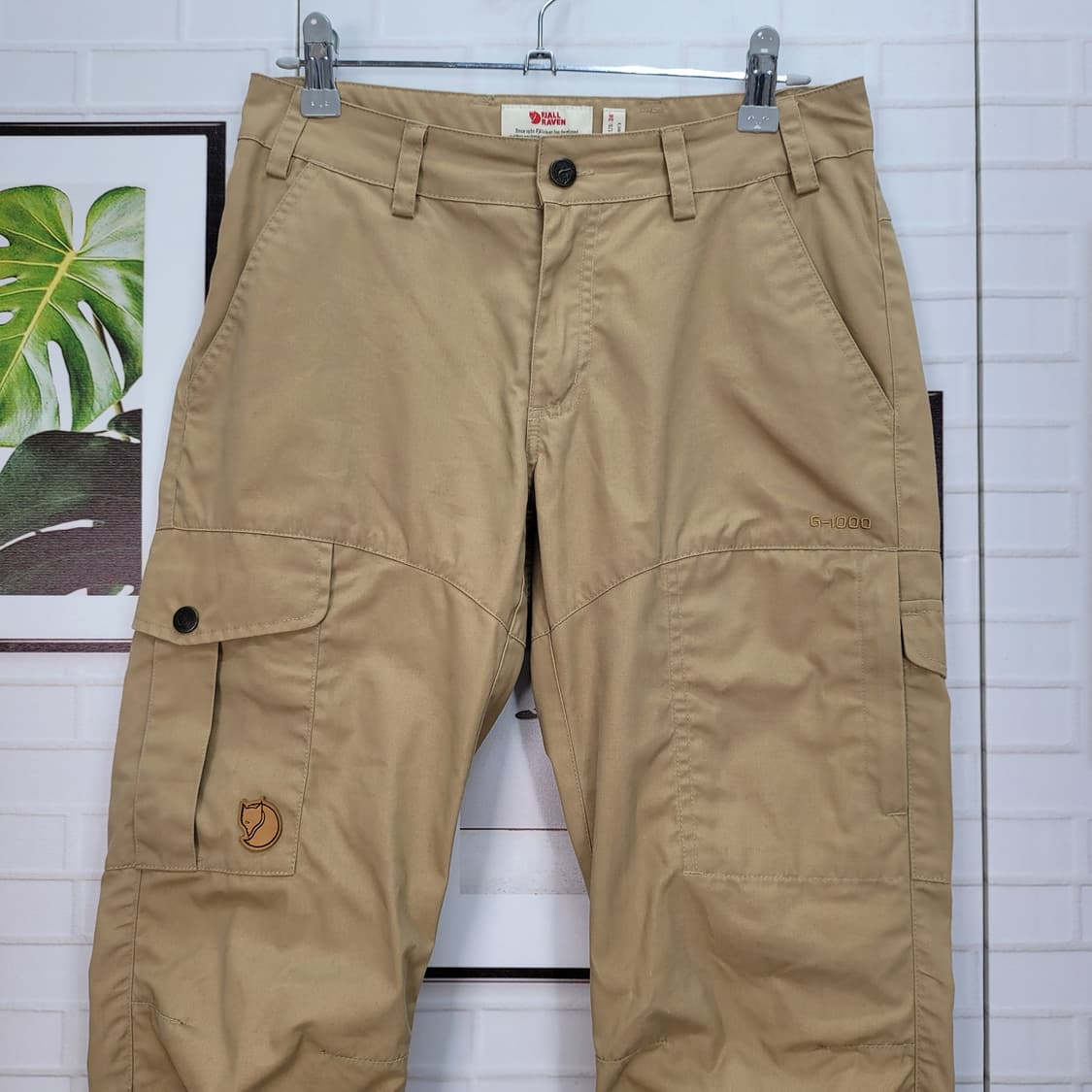 피엘라벤 칼라 트라우저 G1000 카고 팬츠 바지 34EU 27인치 상품이미지2