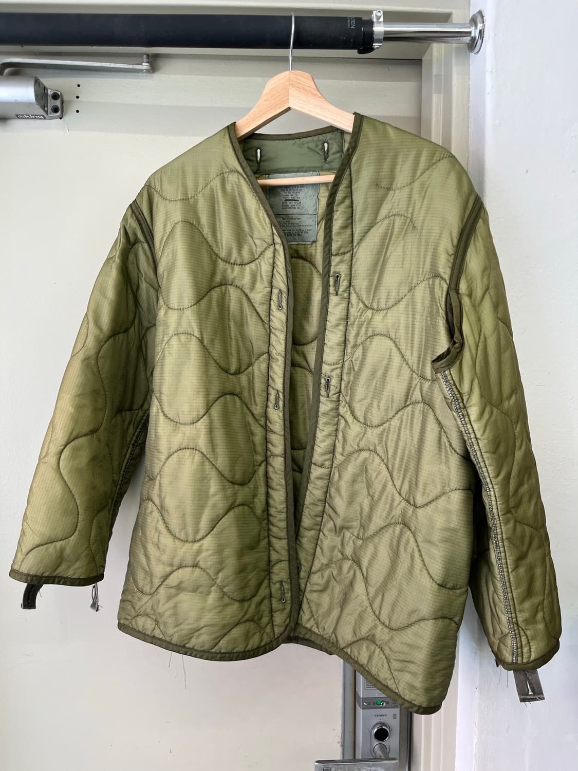 [S] 미군 오리지널 m65 필드자켓 라이너 상품이미지1