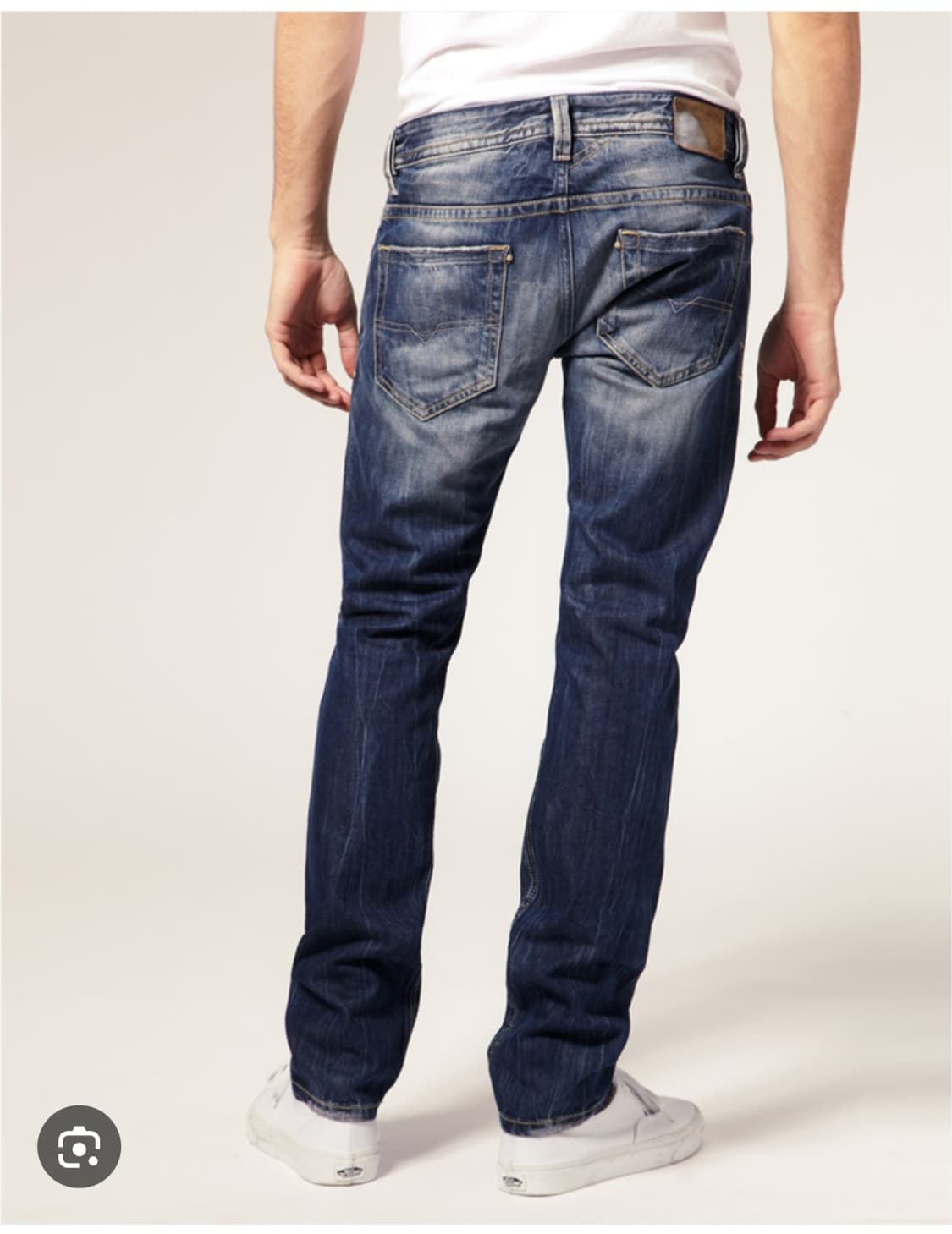 디젤 diesel 타바 8b9 슬림스키니 진청워싱진 탭31 실33 상품이미지2