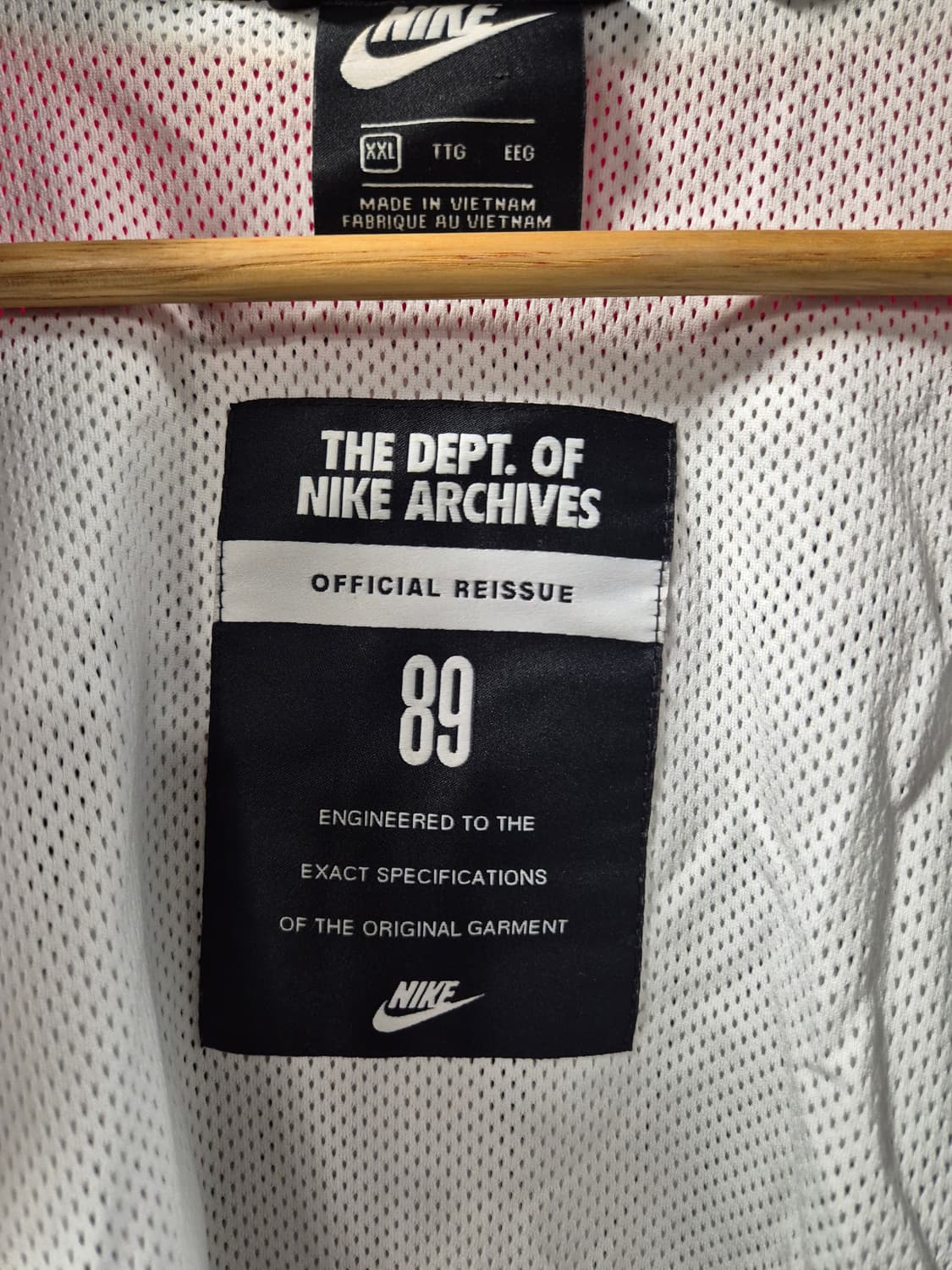 [XXL]나이키 올드스쿨 리이슈89 우븐 바람막이 상품이미지4