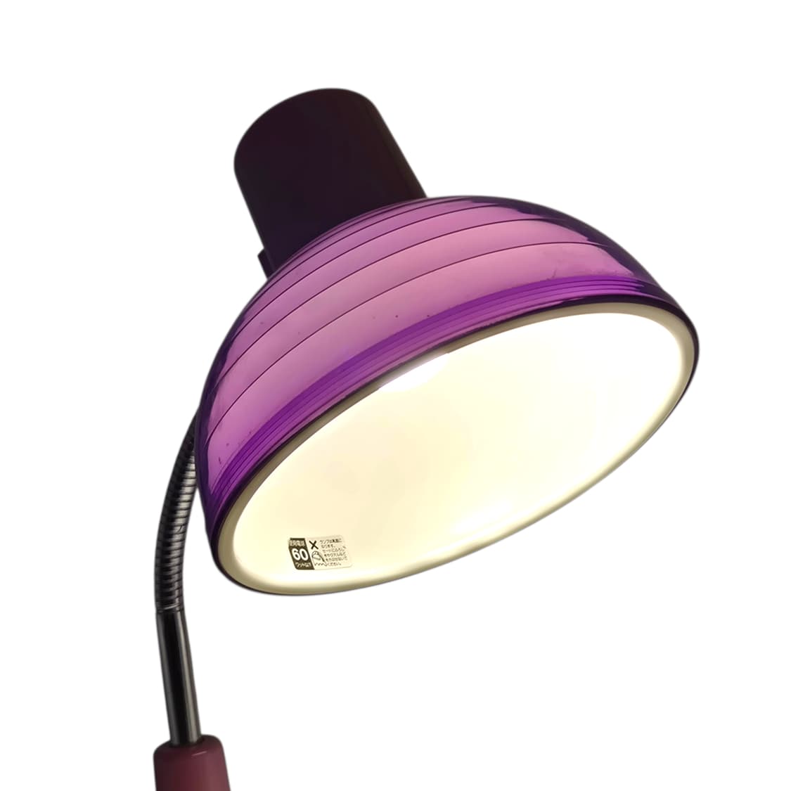 90s 샤프 레트로 퍼플 데스크 조명 상품이미지4