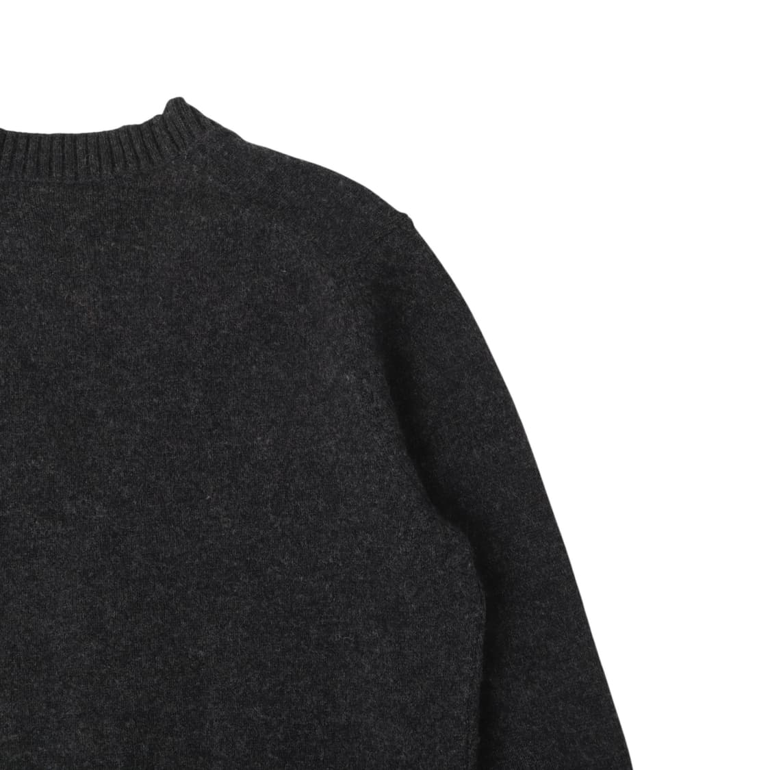 메종키츠네 챠콜 폭스패치 울 가디건 상품이미지5