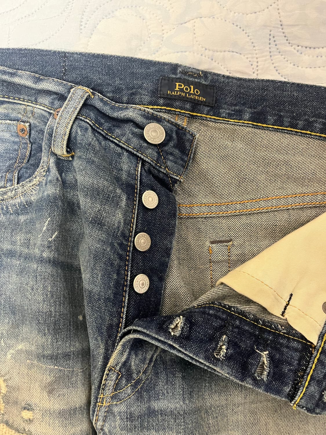 폴로 빈티지클래식 디스트레스트 데님 29/30 상품이미지6
