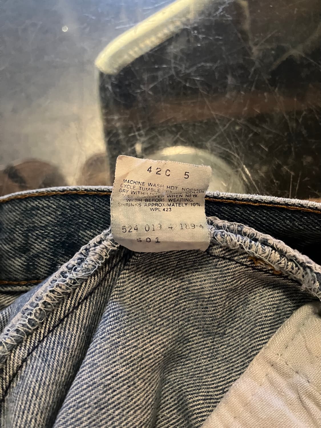 80s USA Levis 501 Denim Pants 상품이미지10