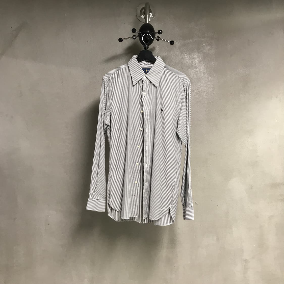 폴로 랄프로렌 스트라이프 셔츠 그레이 15/39 상품이미지1