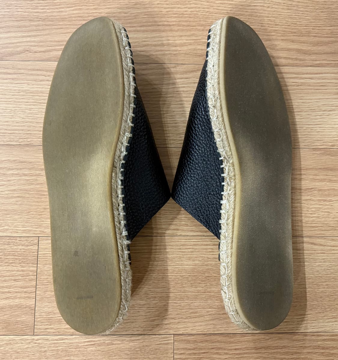 헨더 스킴 주트 hender scheme 가죽 뮬 슬리퍼 블랙 5사이즈 상품이미지5