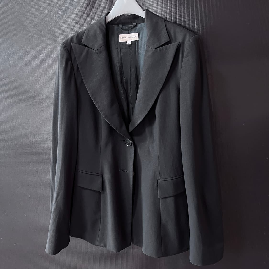 엠포리오 아르마니 Made in Italy 실크 테일러드 자켓 상품이미지1