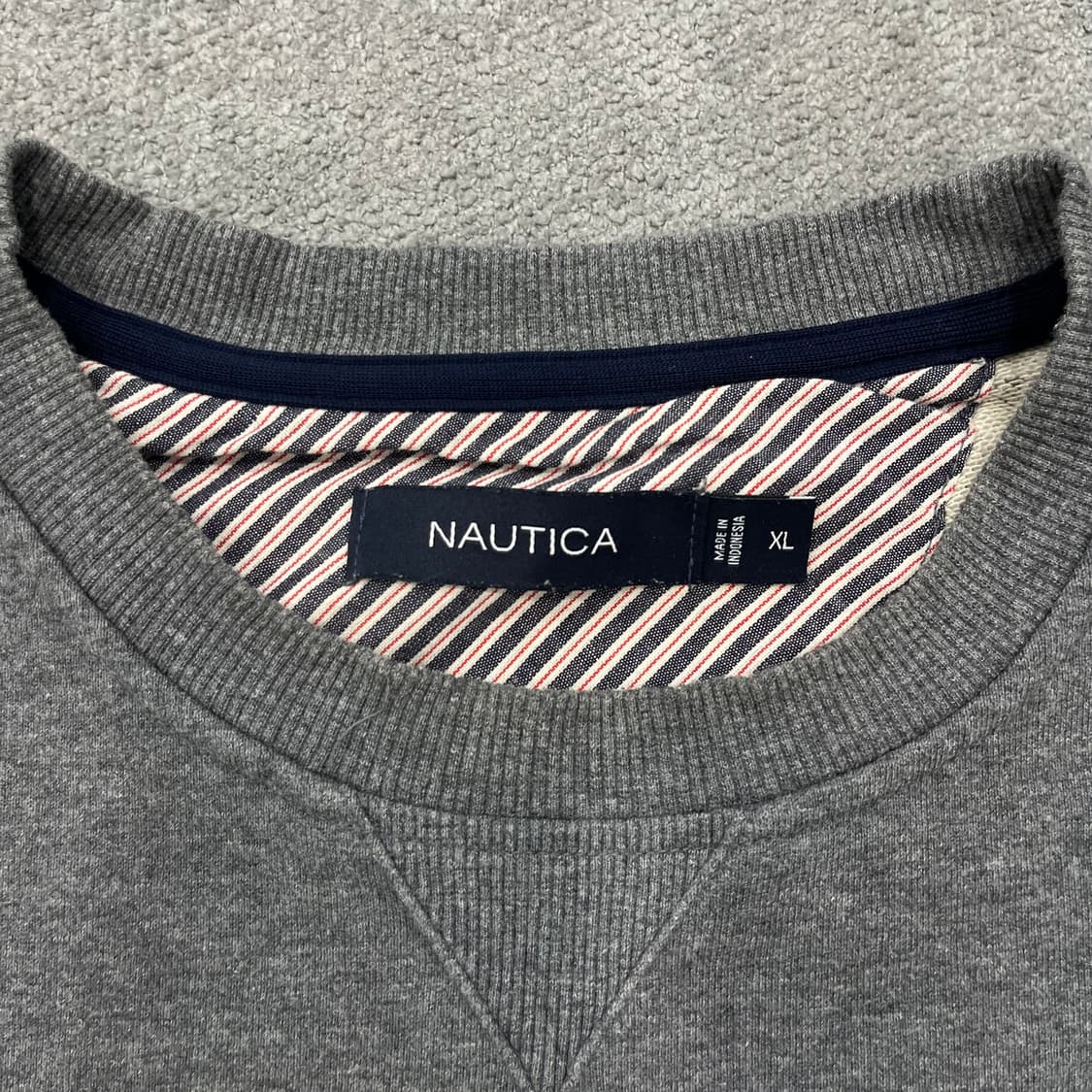 XL Nautica 회색 맨투맨 티셔츠 상품이미지5