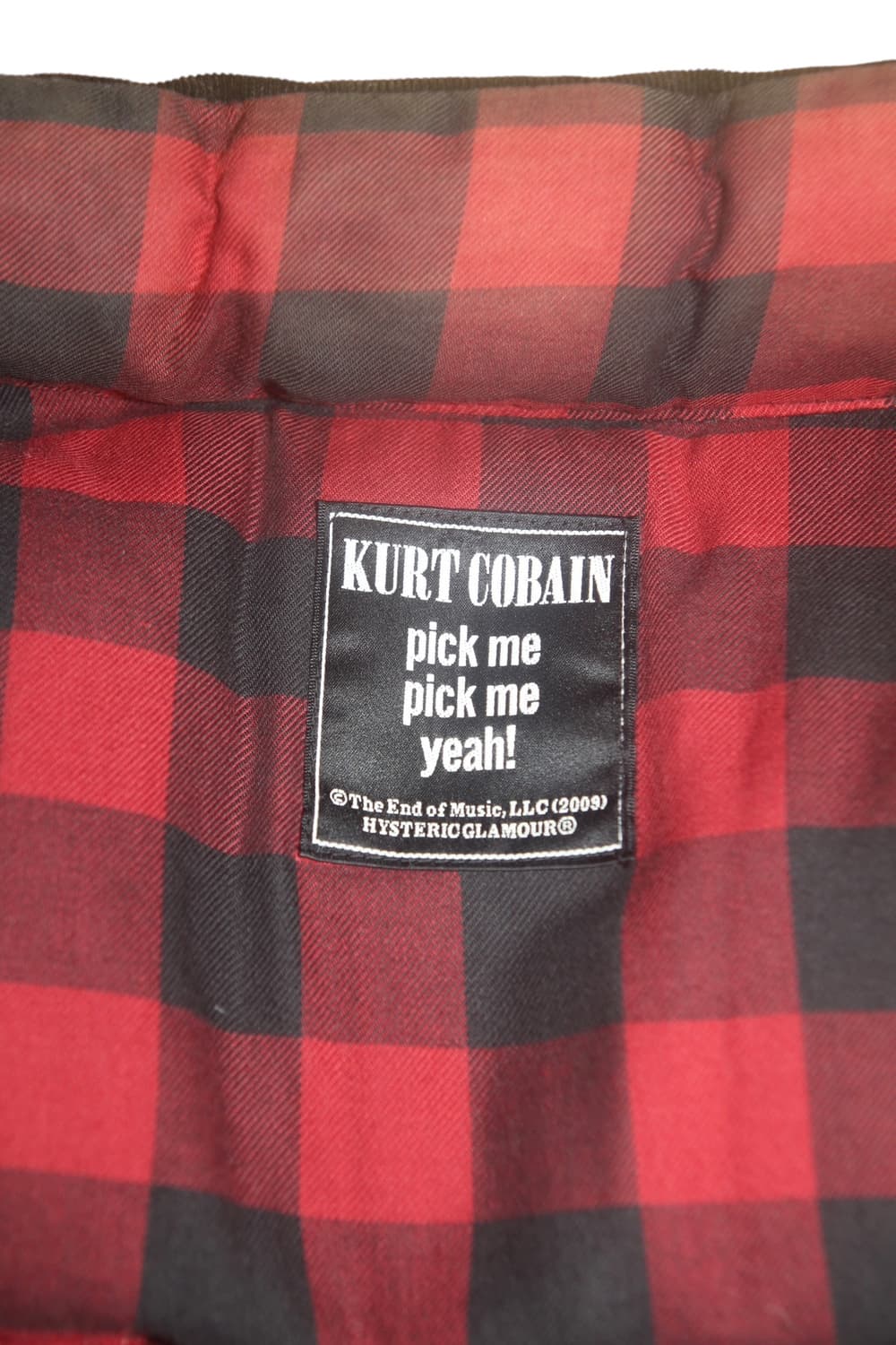 히스테릭글래머 너바나 스마일 코듀로이 다운 패딩 L 상품이미지7