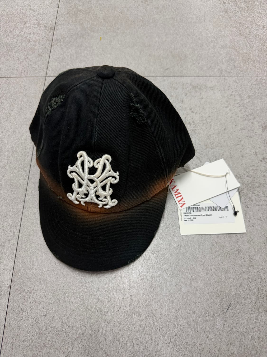 Kamiya 워싱 볼캡 상품이미지1