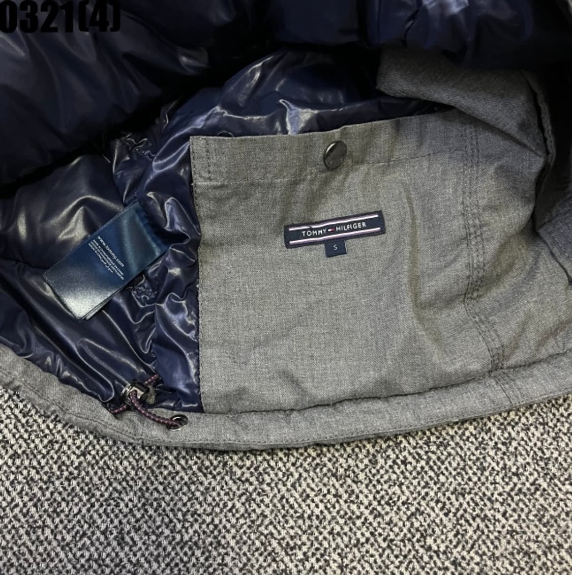 S 타미힐피거 그레이 패딩 점퍼 0321(4) 상품이미지6