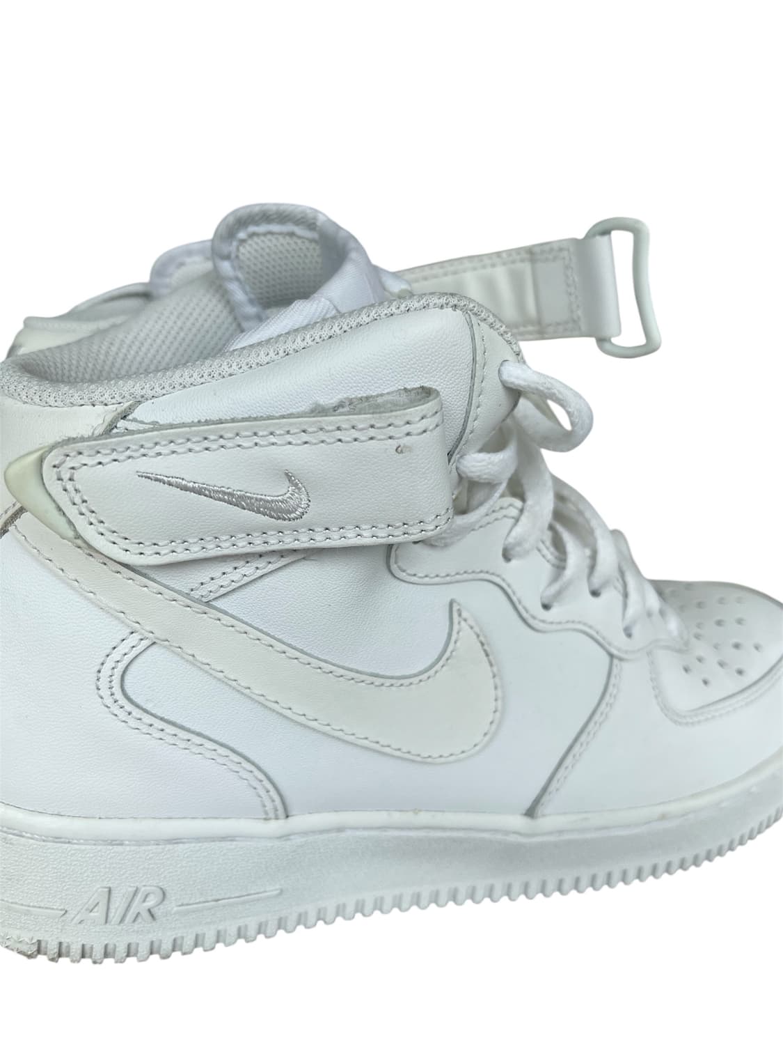 나이키 에어포스1 미드 화이트 백포스 상품이미지3