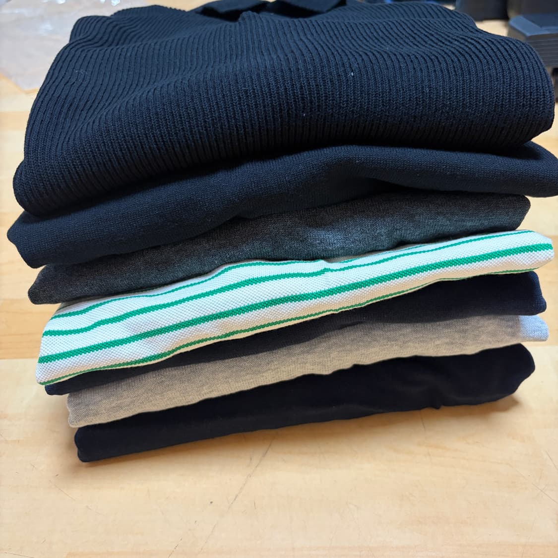 스테디에브리웨어, 블랭크룸 여름 반팔 니트, 카라티 3사이즈 일괄 상품이미지8