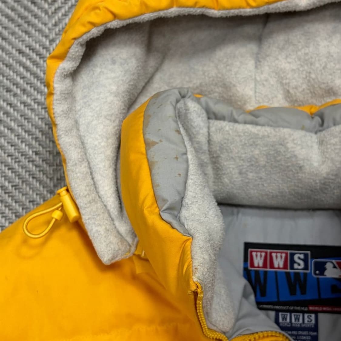 wws 엠엘비 오클랜드 에슬레틱스 후드 패딩 v1622 상품이미지6