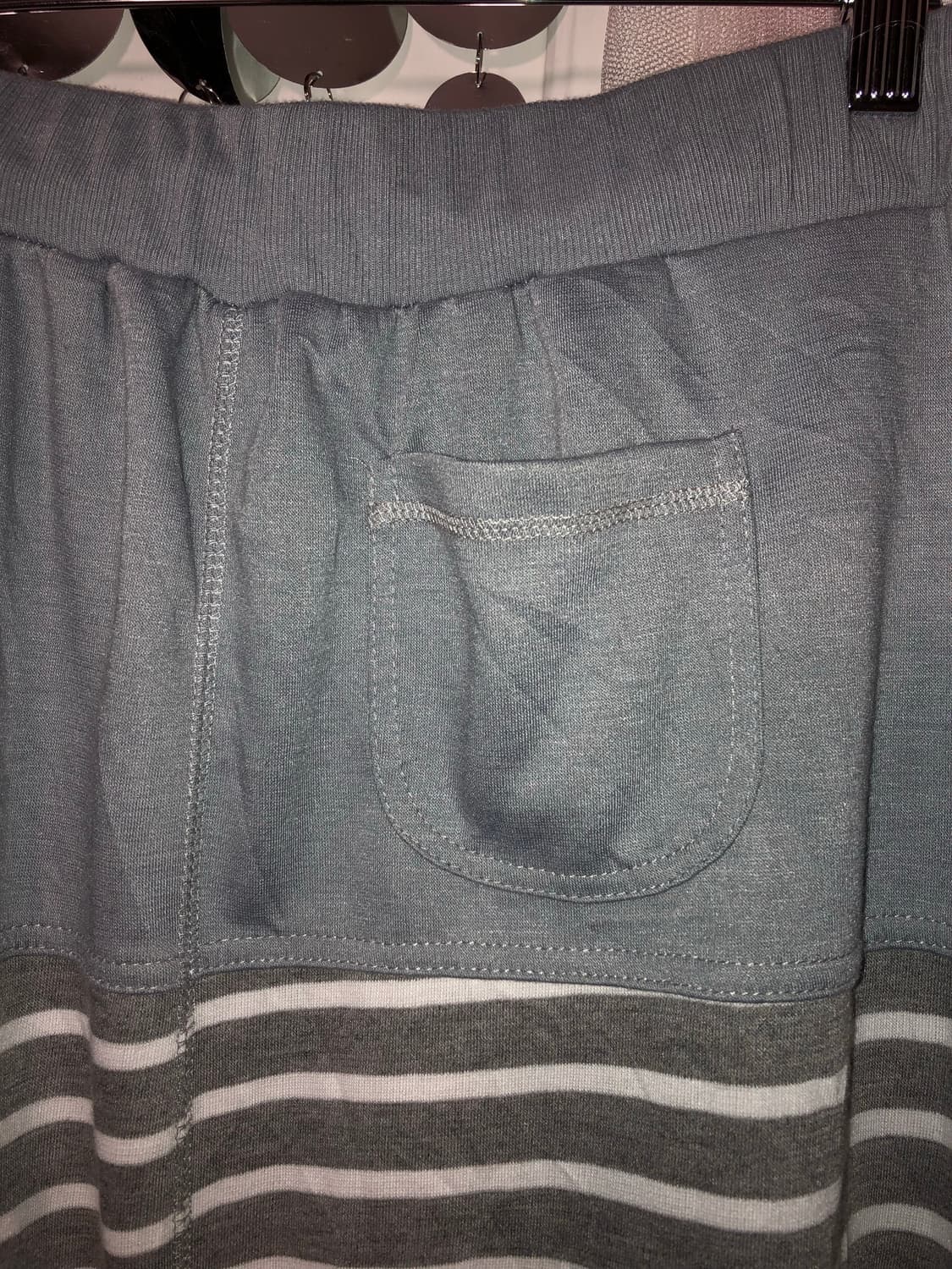 gray stripe long sk  상품이미지4