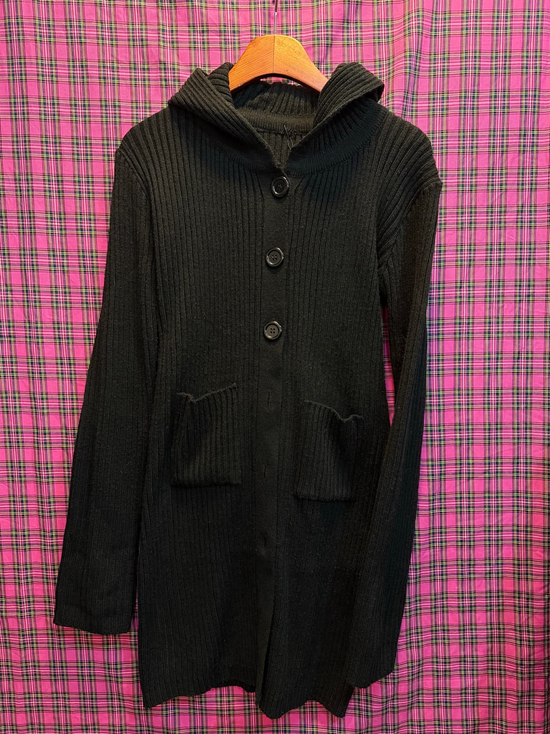 블랙 니트 가디건 코디🐺 상품이미지6