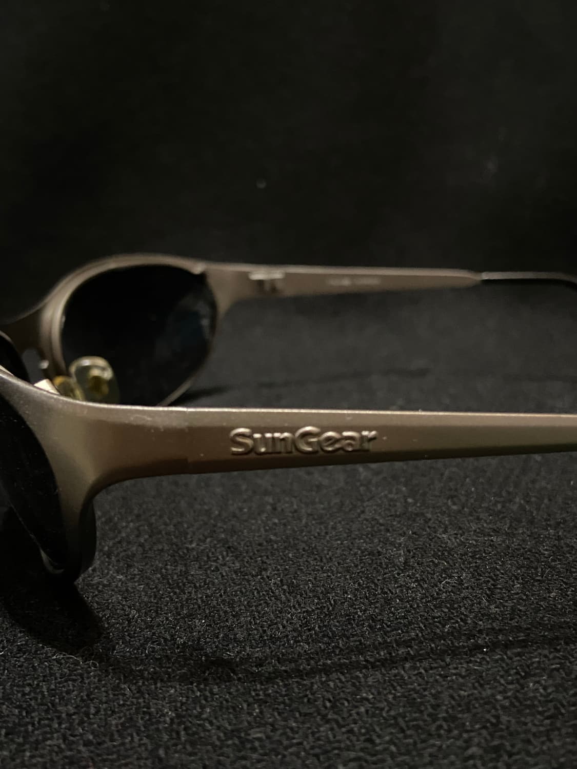 SunGear 빈티지 고글형 스틸 선글라스 (실버) 상품이미지4