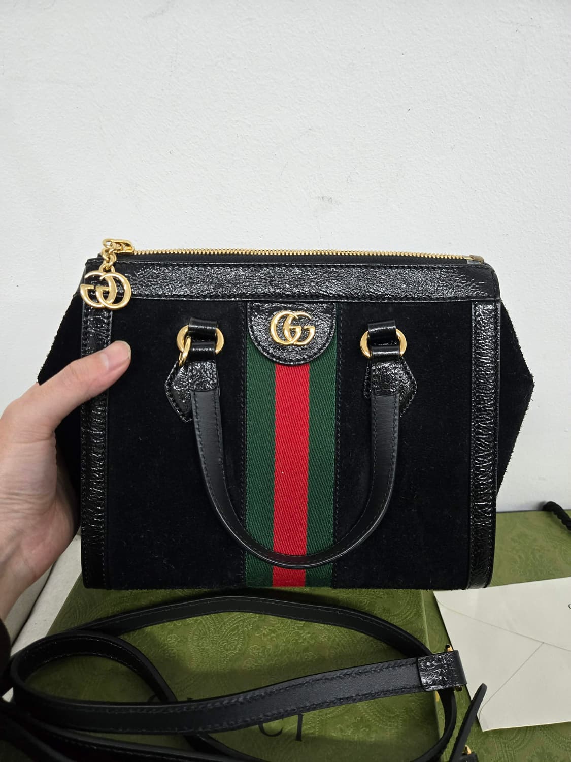 [보증서 정품] 구찌 오피디아 GG 숄더백 상품이미지5