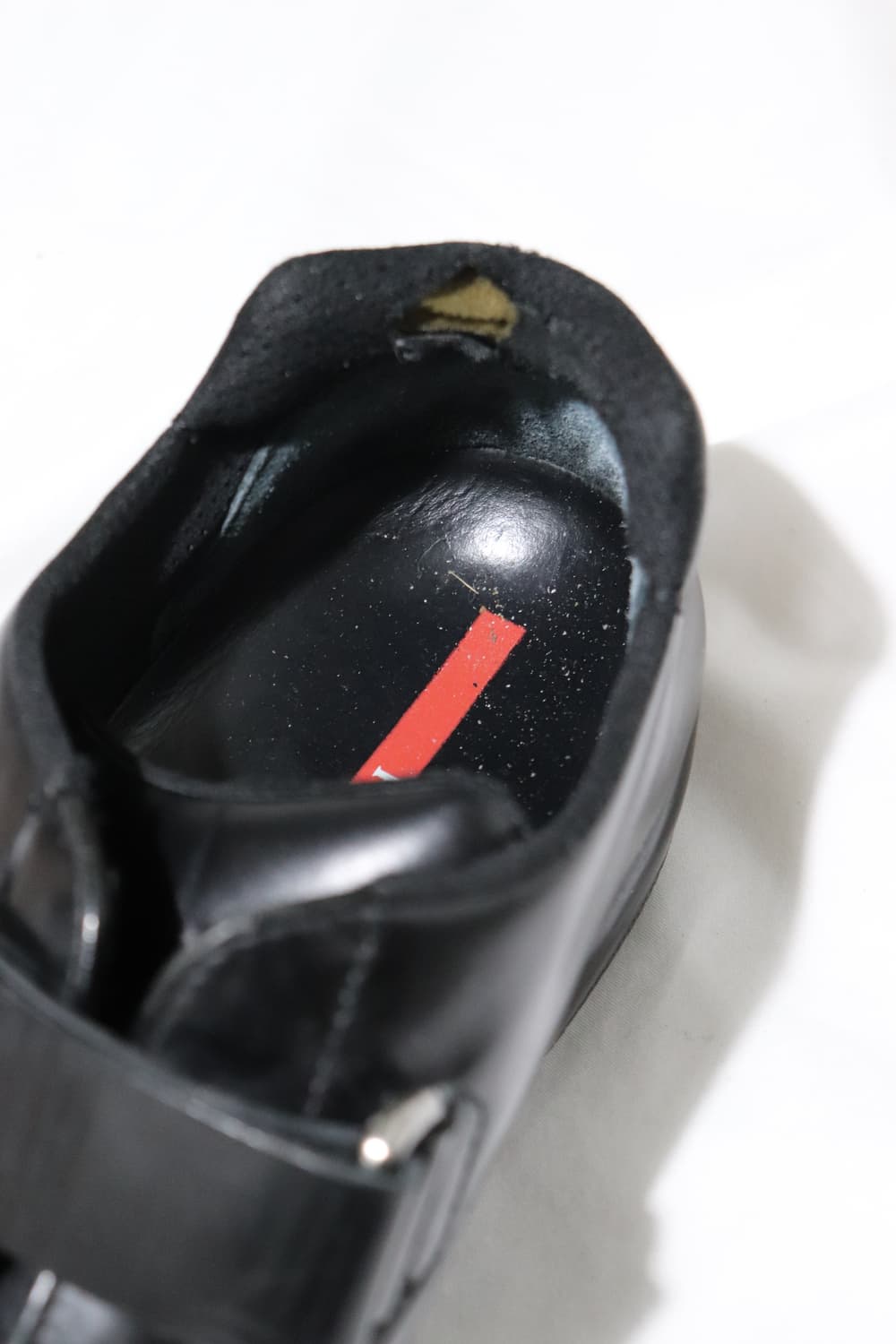 [8.5] 프라다 스포츠 벨크로 레더 스니커즈 상품이미지6