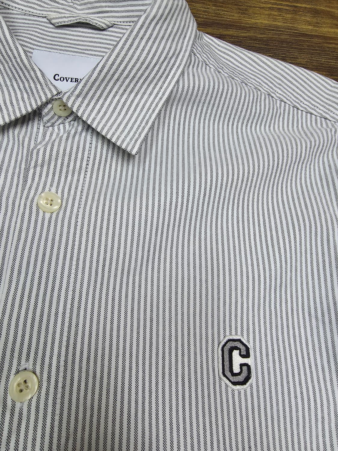 커버낫 옥스포드 오버핏셔츠 상품이미지2