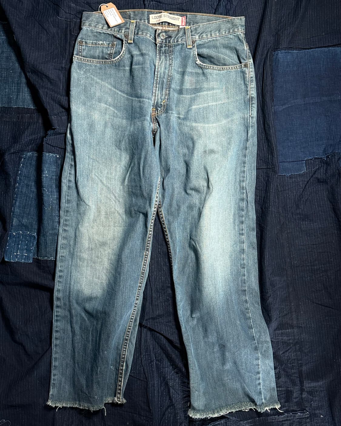 00‘s 리바이스 569 루즈 스트레이트 핏 데님 팬츠 32 상품이미지1