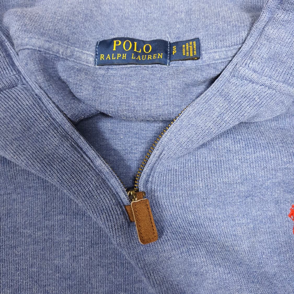 ✨ (바배) 폴로 랄프로렌 반집업 니트 상품이미지3