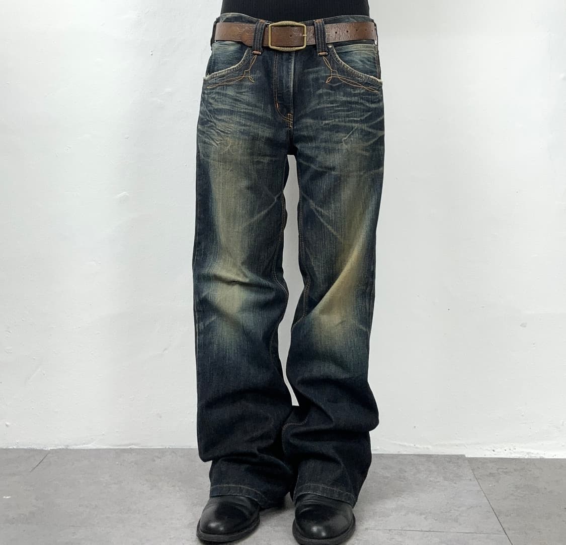 Edwin Japan Custom XV Series Western Lea 상품이미지3