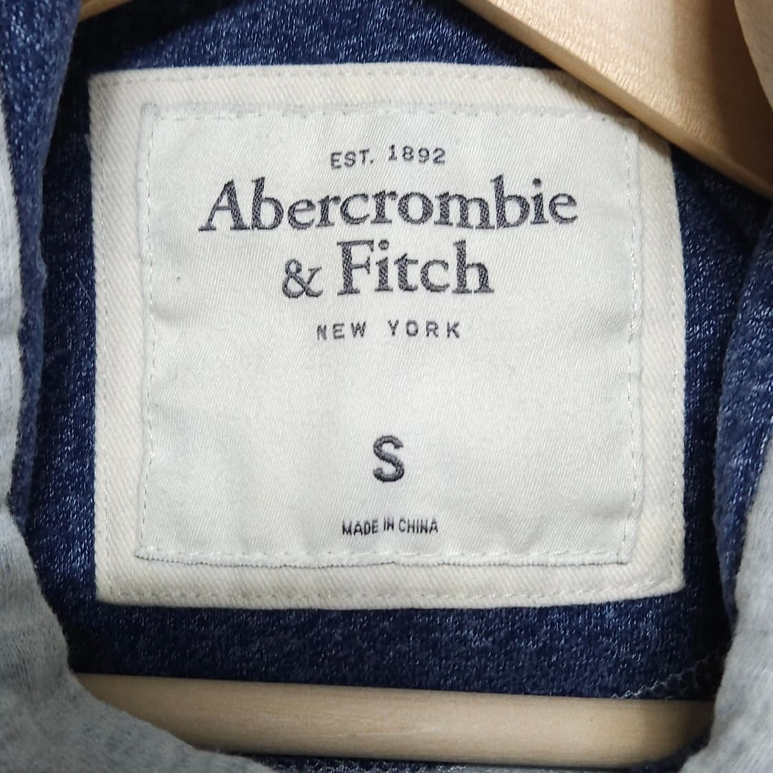 남녀공용S)abercrombie 아베크롬비 헨리넥 후드 티셔츠 Y2K 상품이미지6