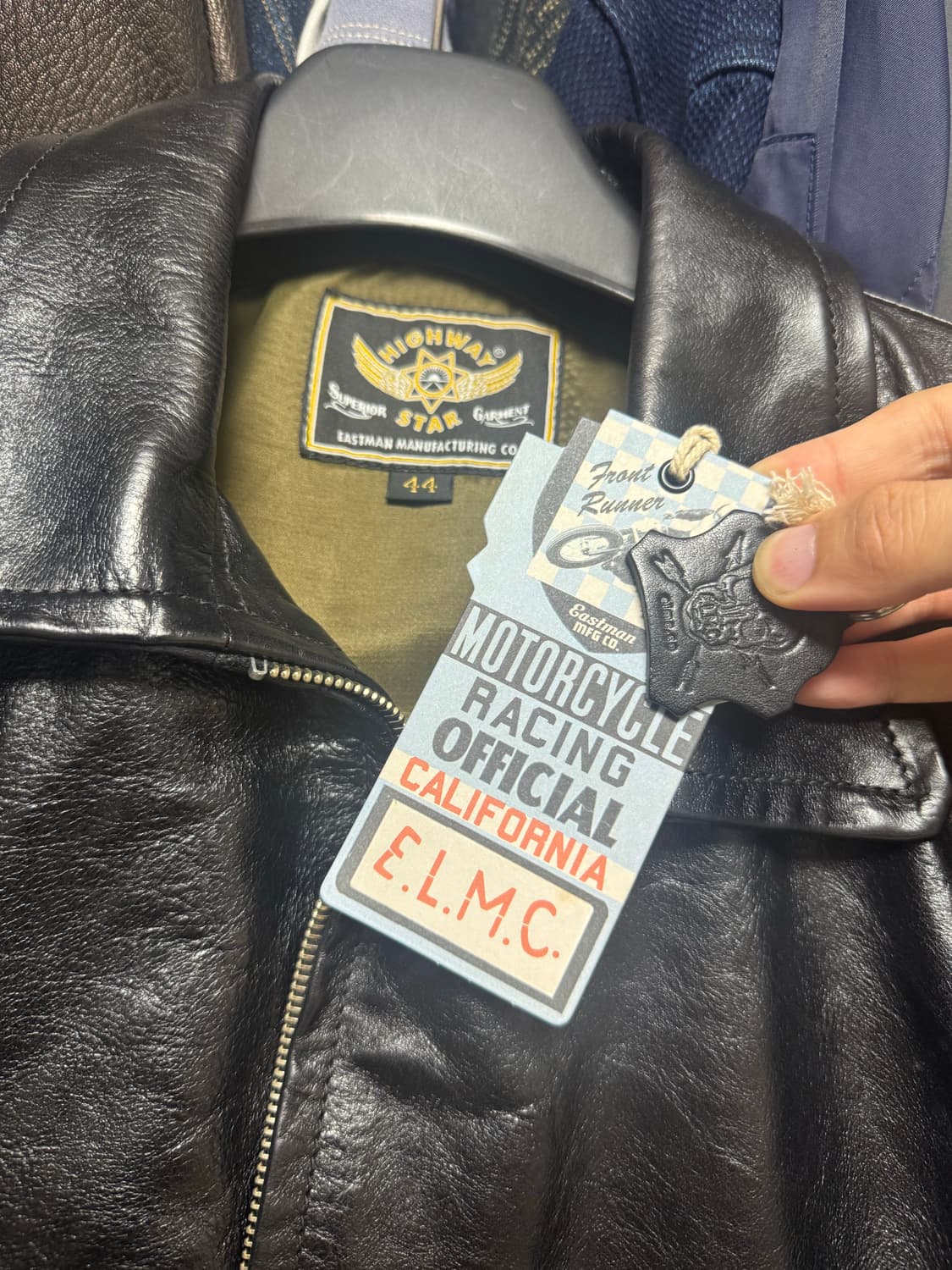 이스트맨레더 하이웨이스타 44사이즈 판매 상품이미지1