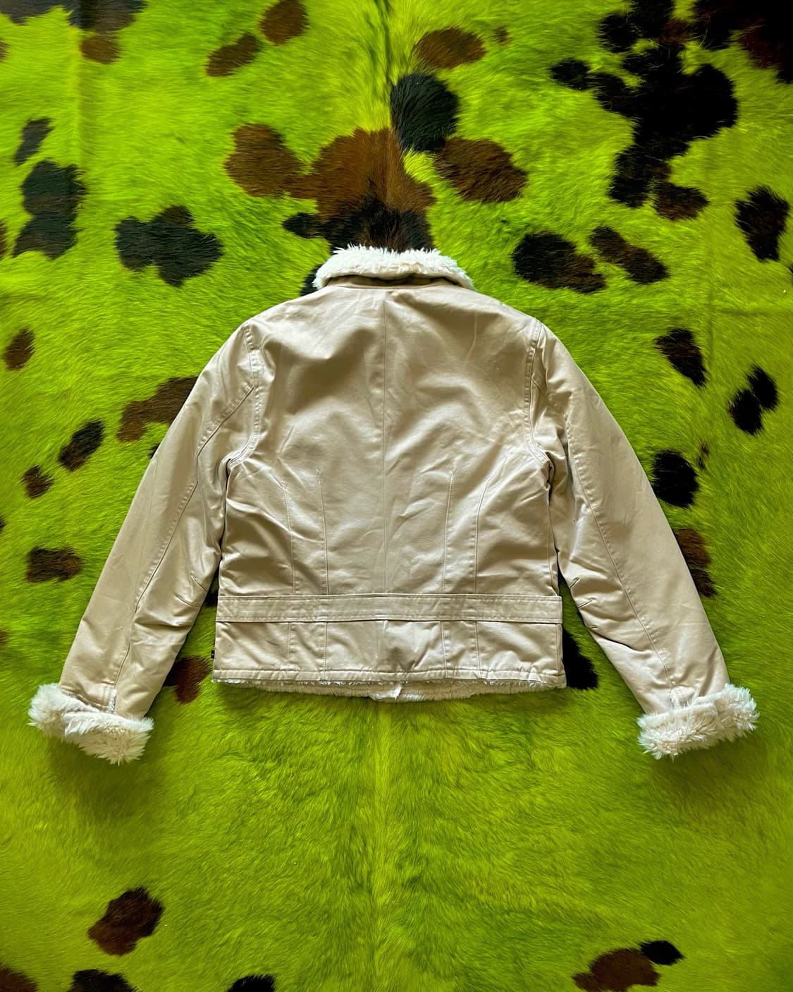 2000s Abecrombie & Fitch Trucker Fur JK 상품이미지9