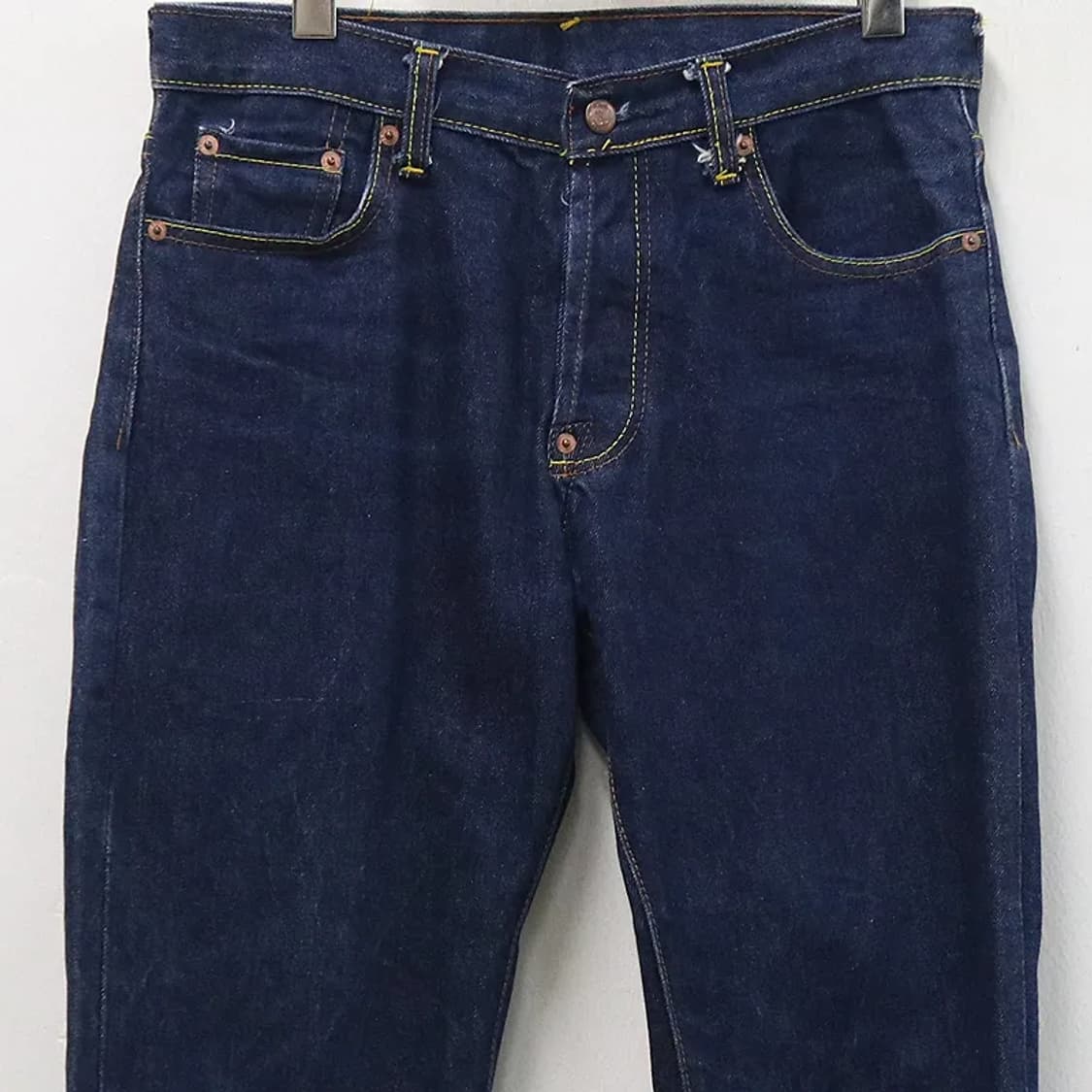 에비수 2010 자수 포인트 데님 팬츠 63195 상품이미지3