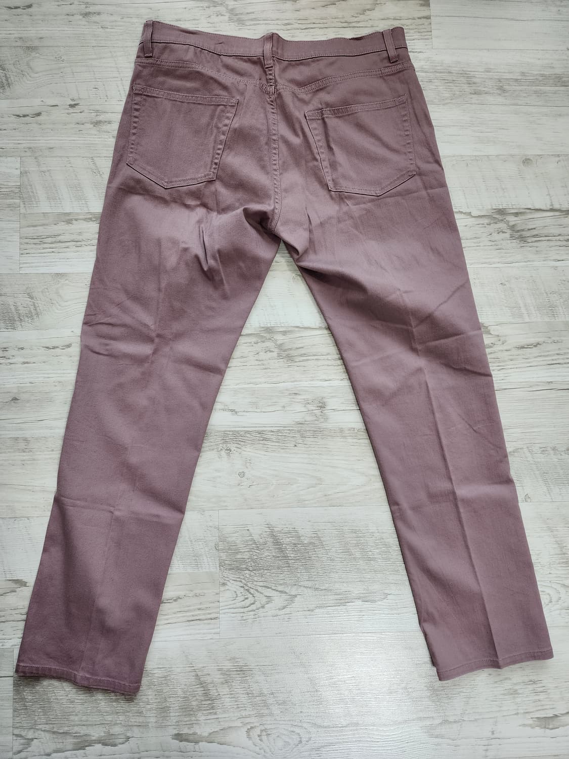 UNIQLO 유니클로 핑크 베이지 치노 팬츠 (34~35)사이즈 면 바지 상품이미지2