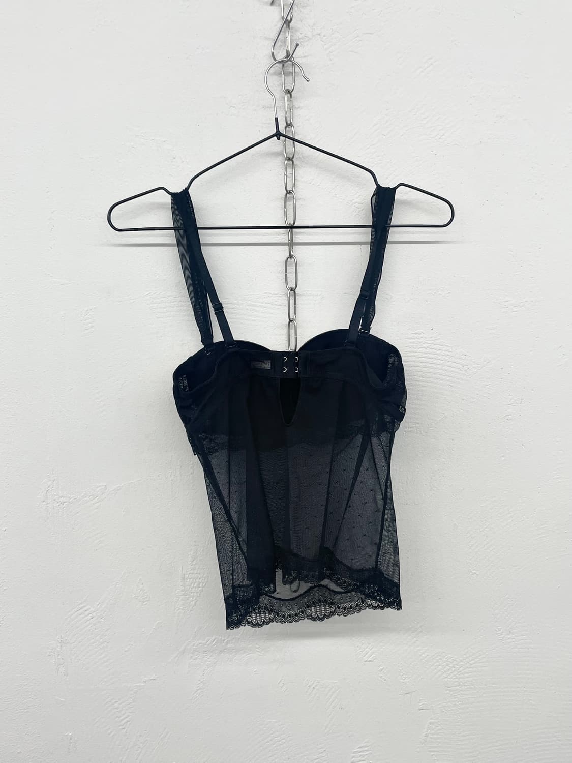 플레이보이 블랙 레이스 코르셋 상품이미지6