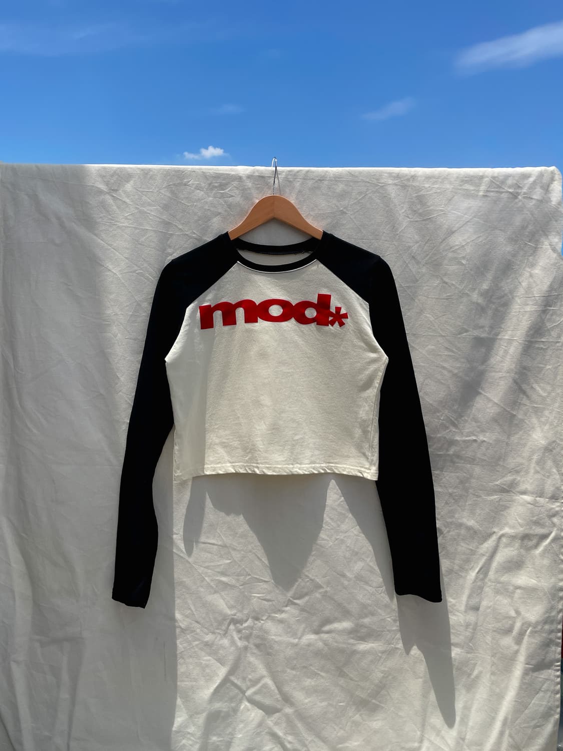mod 크롭 래글런 롱슬리브 상품이미지1