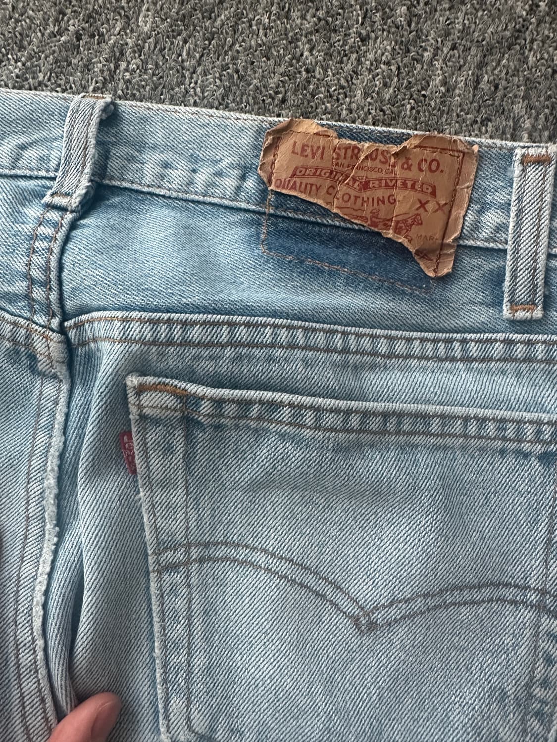 [32] 90s USA 501 리바이스 빈티지 상품이미지3