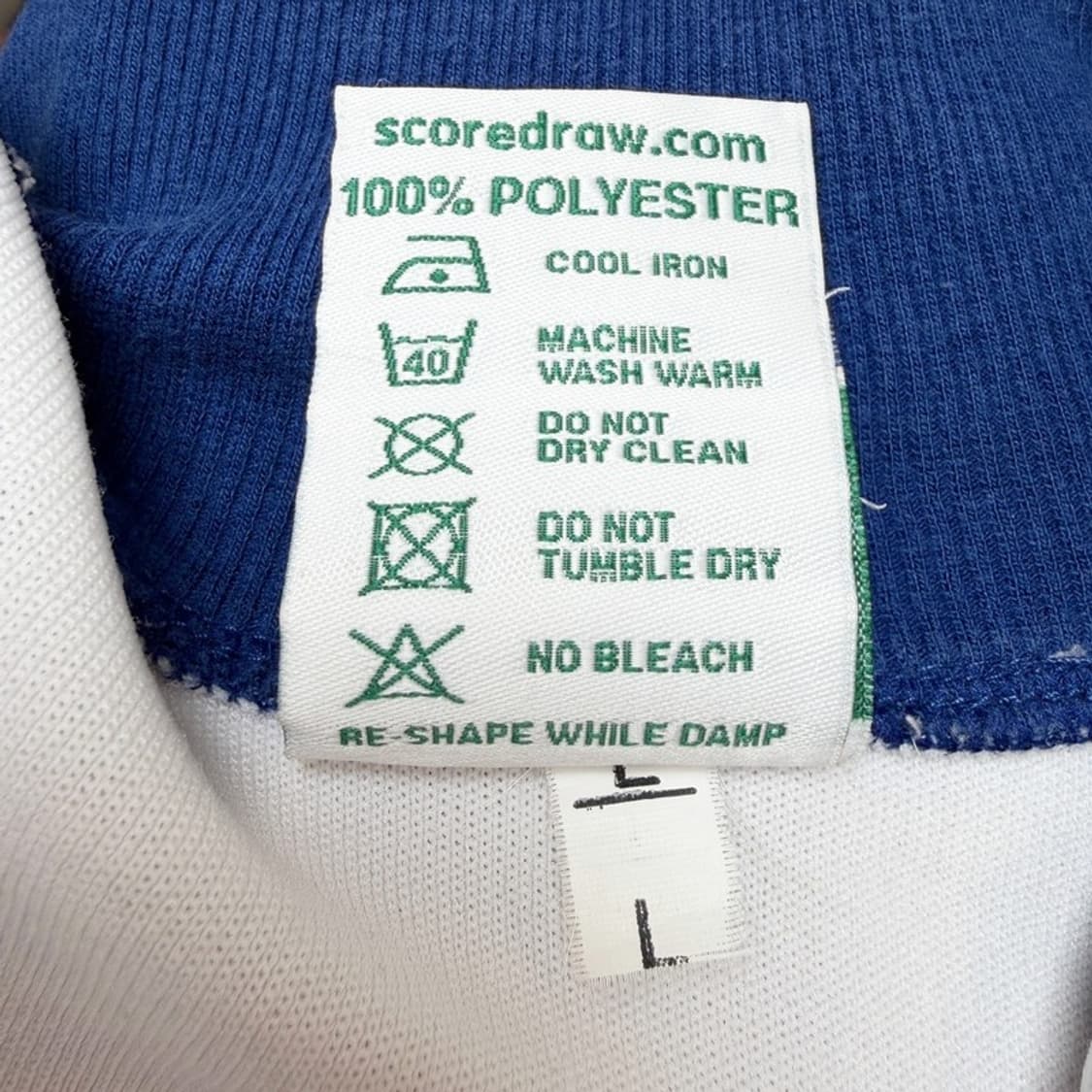 CHELSEA 올드스쿨 FC 풋볼 레트로 트랙탑 L 상품이미지5