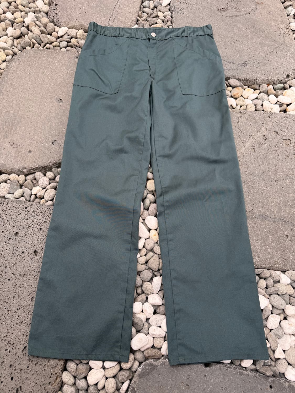 80s MolineL FOREST GREEN FRENCH 프렌치워크팬츠 상품이미지1