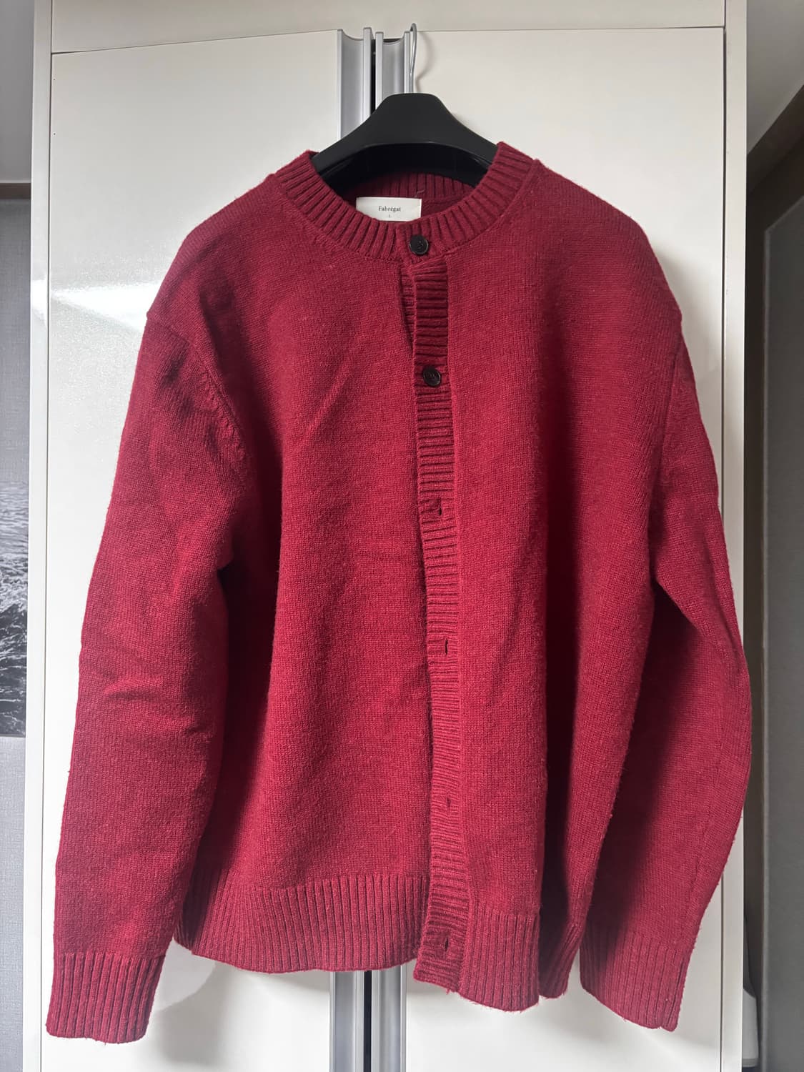 파브레가 마일드 울 라운드 가디건 상품이미지2