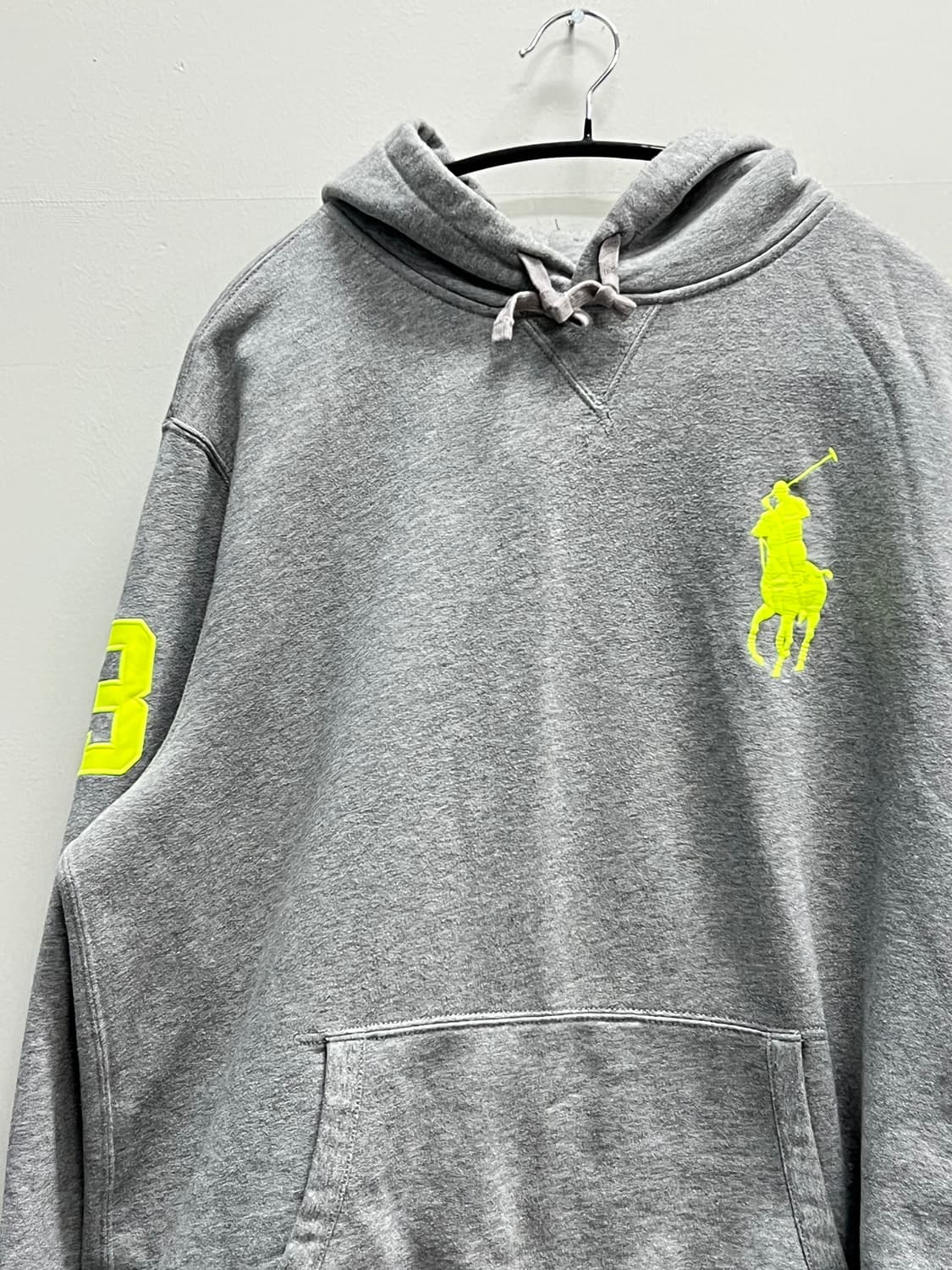 폴로랄프로렌 빅포니 후드 티 그레이 상품이미지3