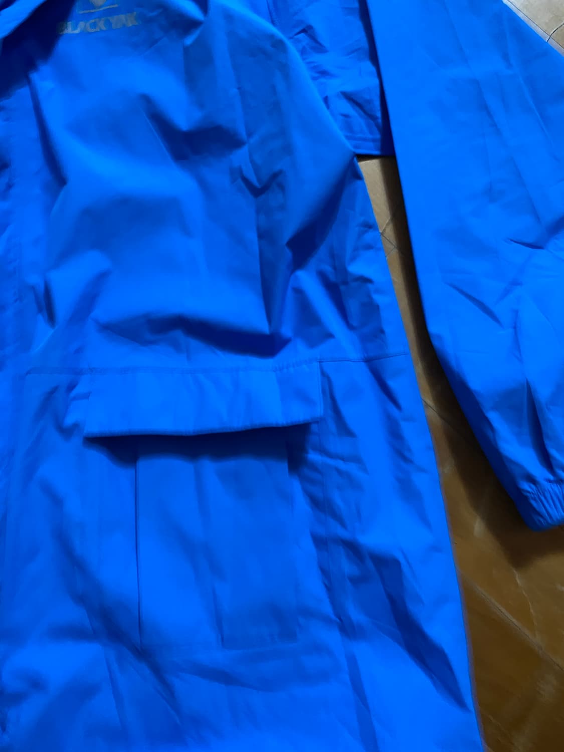 블랙야크 블루 레인코트 (105) 상품이미지5