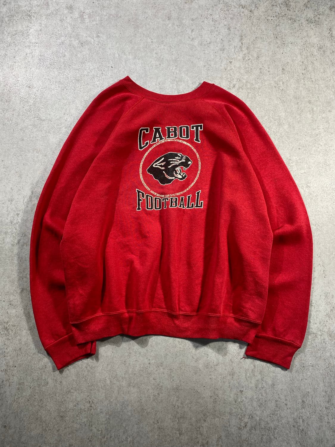 [XL] 80s 디스커스 애슬레틱 CABOT FOOT BALL 스웻셔츠 상품이미지1