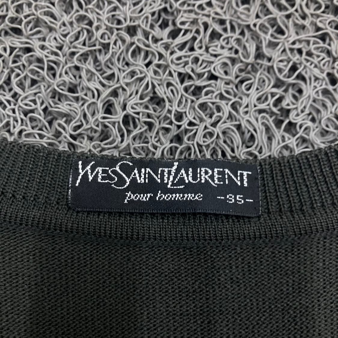 YvesSaintLaurent 입생로랑 자수로고 니트  상품이미지3